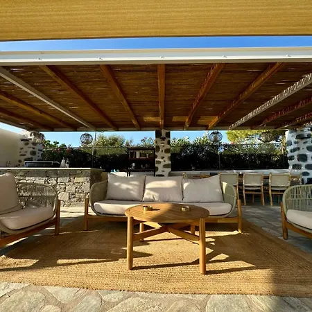 Loretta With Pool, Jacuzzi And Garden Posidhonia (Syros)